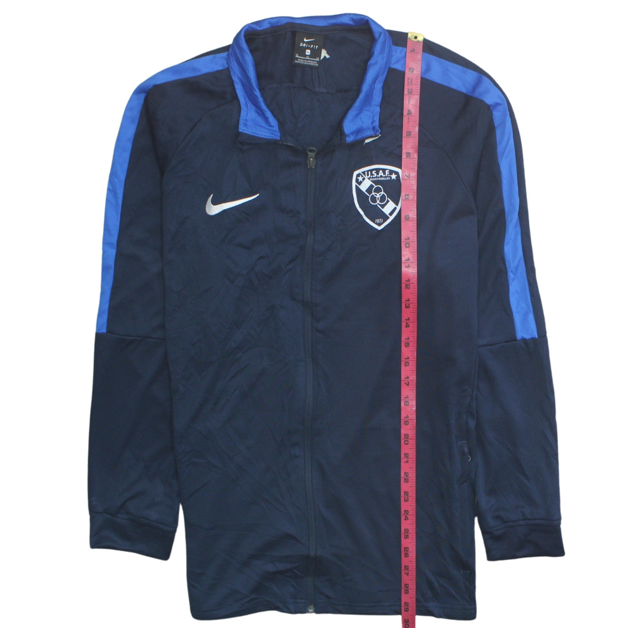 Nike Men's Blue XL Dri-Fit Football Track Jacket