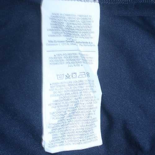 Nike Men's Blue XL Dri-Fit Football Track Jacket