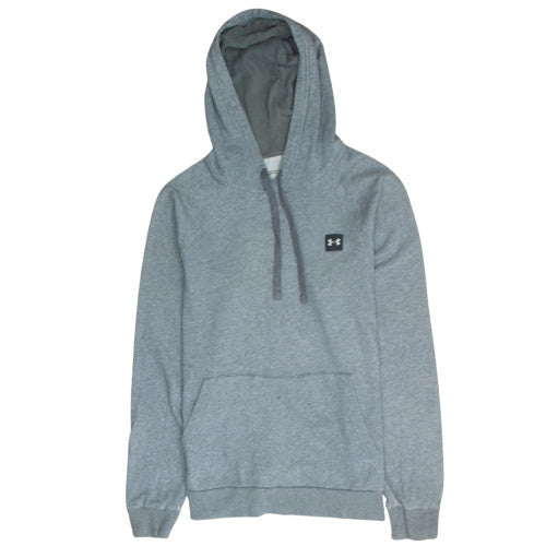 Under Armour Men’s Grey Pullover Hoodie Small Relaxed Fit Sportswear