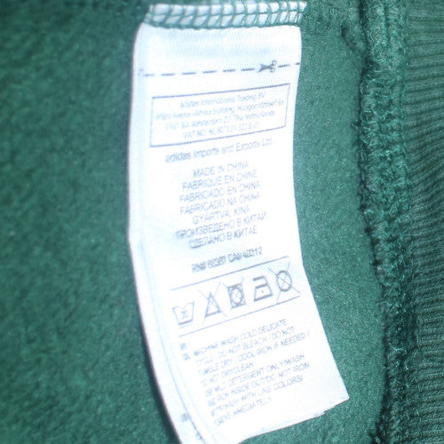 Adidas Men's Green Pullover Hoodie Size S Graphic Sportswear