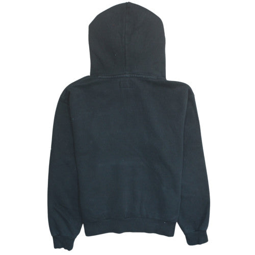 Converse Womens Black Pullover Hoodie Size S Cotton Blend