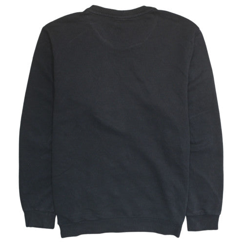 Adidas Mens Black XL Pullover Crew Neck Logo Sweatshirt