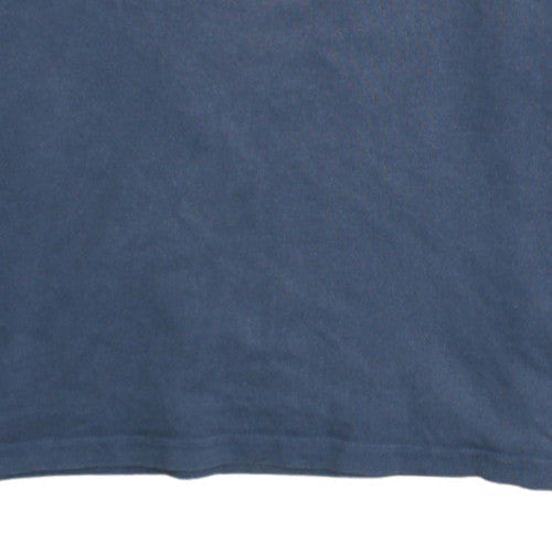 Tommy Jeans Men's Blue Sweatshirt S Regular Fit Cotton Logo Crew Neck