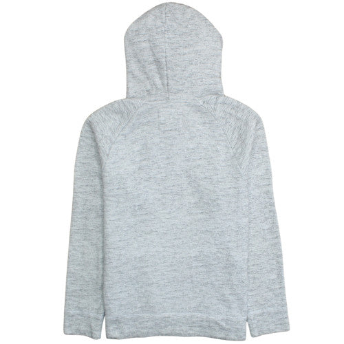 Hollister Women’s Grey Pullover Hoodie Small Soft Fleece Lined Casual