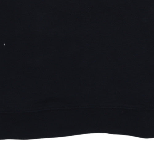 Quiksilver Men’s Black Crew Neck Pullover Sweatshirt Size L