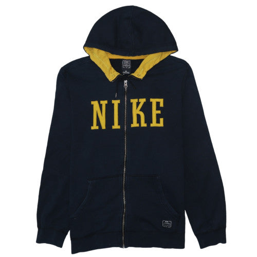 Nike Men's Blue Full Zip Hoodie Medium Sportswear Sweatshirt