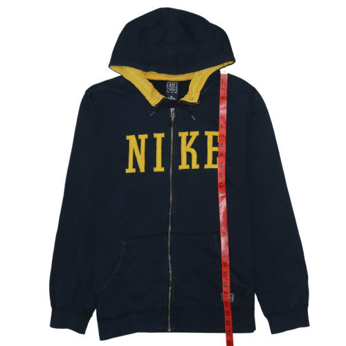 Nike Men's Blue Full Zip Hoodie Medium Sportswear Sweatshirt