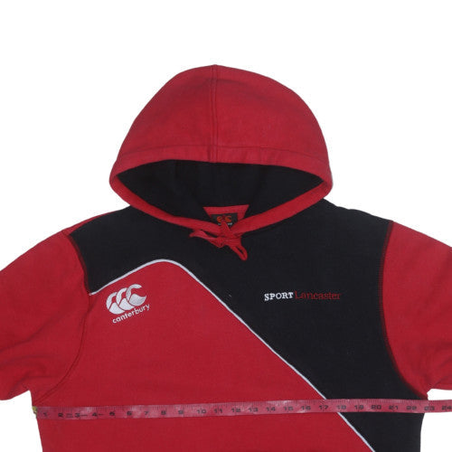Canterbury Mens Red Pullover Hoodie L Sports Hockey Fleece