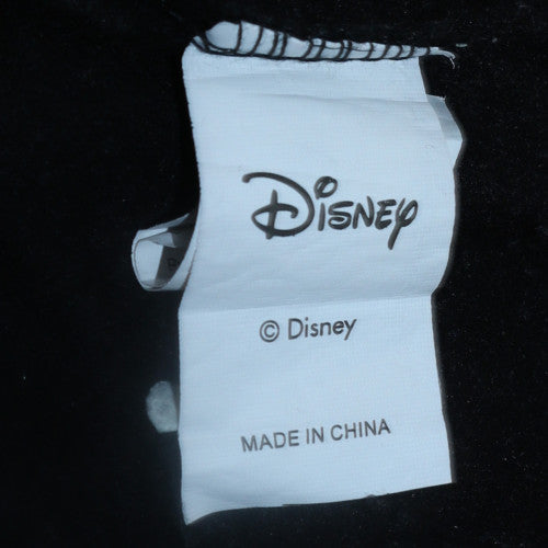 Disney Womens Black Large Sweatshirt Pluto Mickey Donald Goofy Graphic Print
