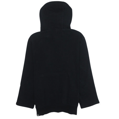 The North Face Men's Black Pullover Hoodie Medium Logo Cotton