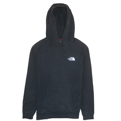 The North Face Men’s Black Pullover Hoodie S Logo Outdoor Fleece