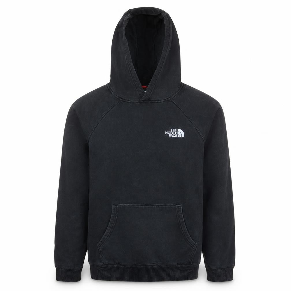 The North Face Men’s Black Pullover Hoodie S Logo Outdoor Fleece