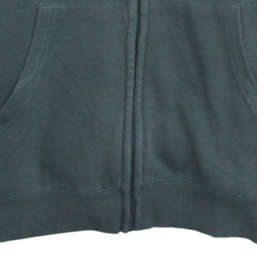Quiksilver Men’s Green Full Zip Hoodie Size S Regular Fit