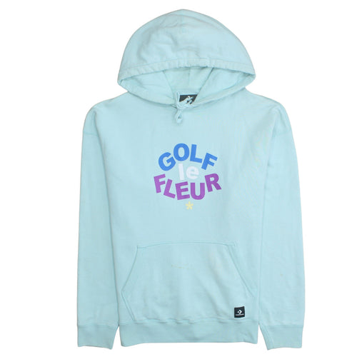 Converse Golf Le Fleur Men's Blue Pullover Hoodie Size L
