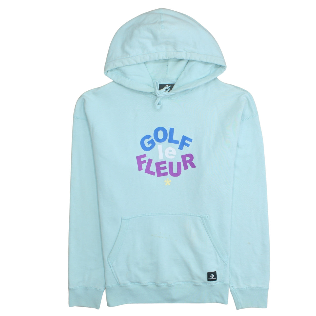 Converse Golf Le Fleur Men's Blue Pullover Hoodie Size L