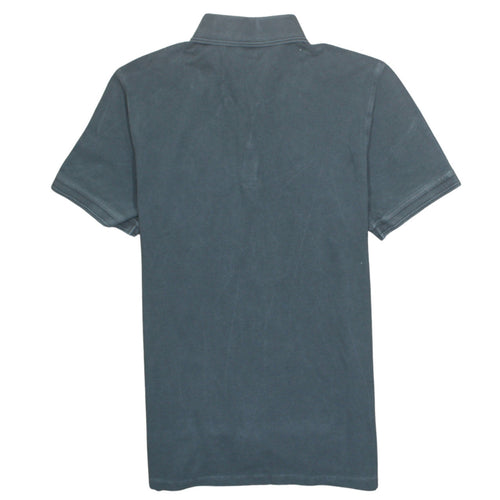 BOSS Men's Blue Slim Fit Cotton Polo Shirt Size L