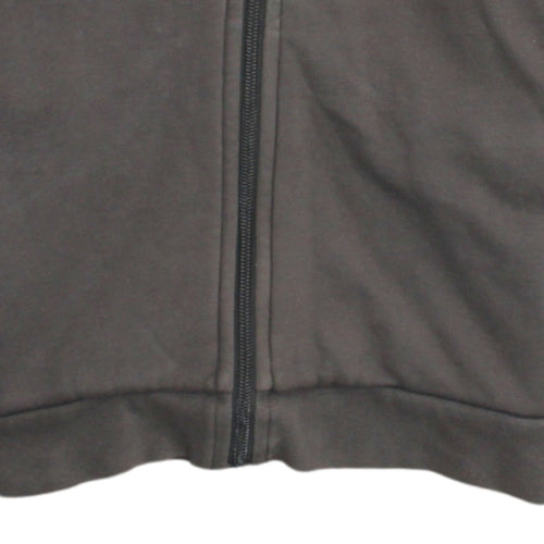 Lacoste Men's Brown Full Zip Hoodie Size M Classic Style