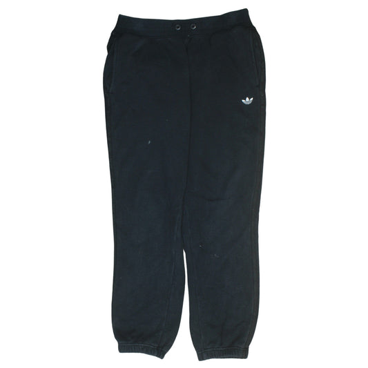 Adidas Men's Black Jogger Trousers L Fleece Regular Fit Activewear