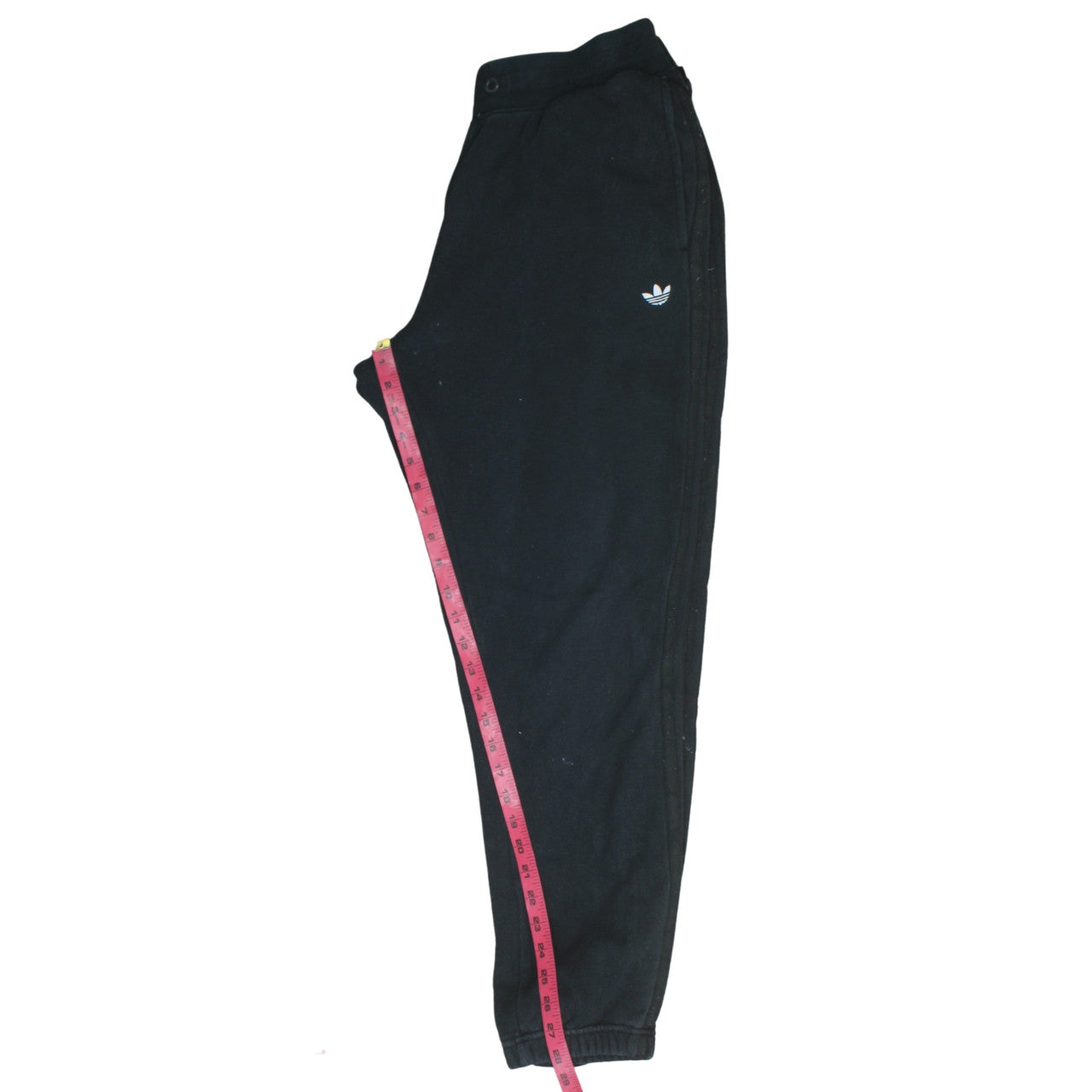 Adidas Men's Black Jogger Trousers L Fleece Regular Fit Activewear