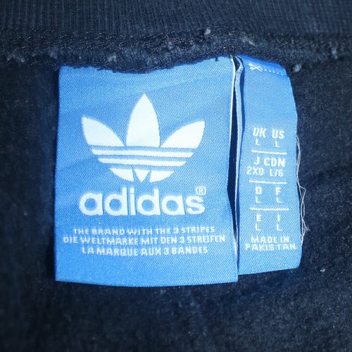 Adidas Men's Black Jogger Trousers L Fleece Regular Fit Activewear