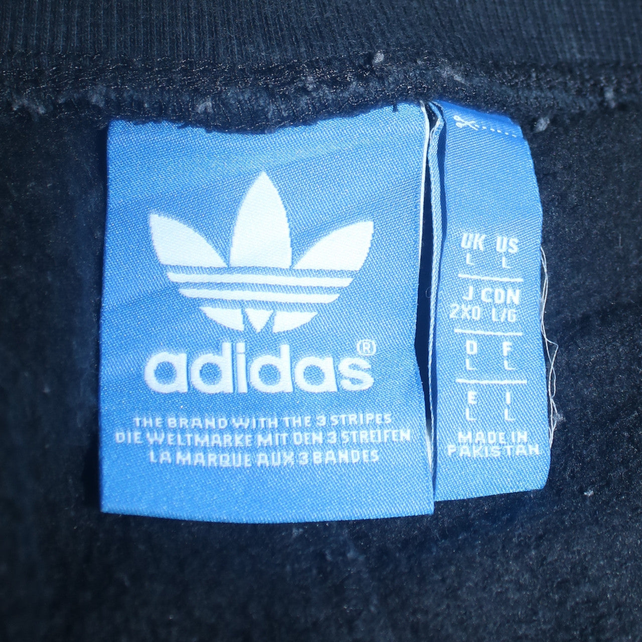 Adidas Men's Black Jogger Trousers L Fleece Regular Fit Activewear