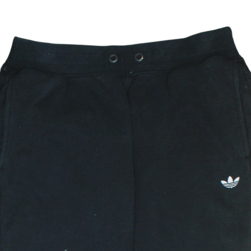 Adidas Men's Black Jogger Trousers L Fleece Regular Fit Activewear