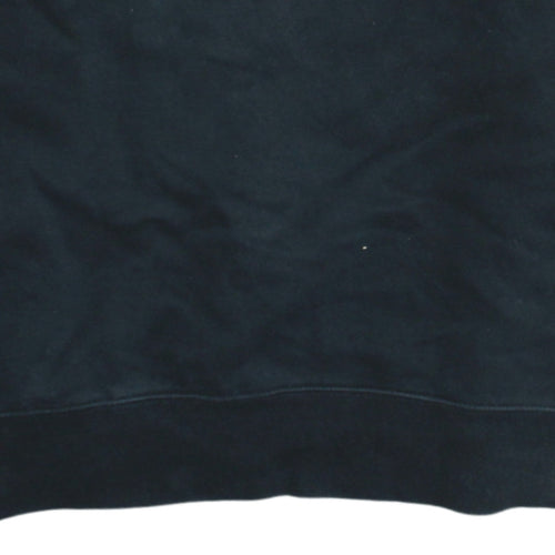 Nike Women’s Black Large Crew Neck Pullover Sweatshirt Classic Logo