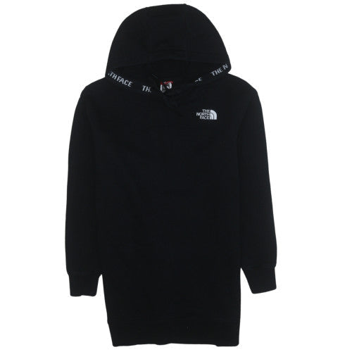 The North Face Womens Black Pullover Hoodie Size S 100% Cotton Logo