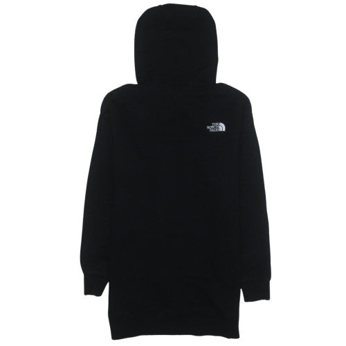 The North Face Womens Black Pullover Hoodie Size S 100% Cotton Logo
