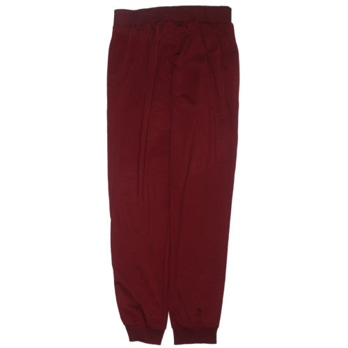 Puma Men Red Jogger Trousers M Elastic Waist Activewear