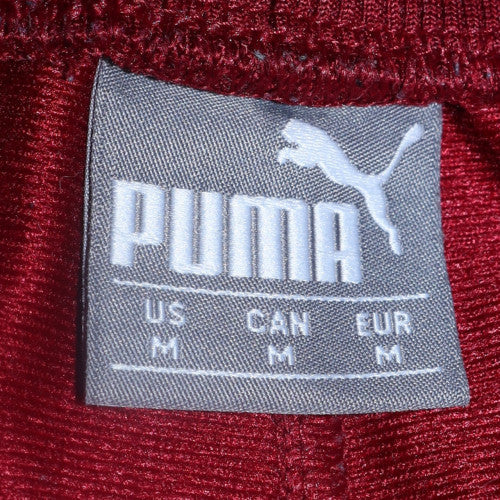 Puma Men Red Jogger Trousers M Elastic Waist Activewear