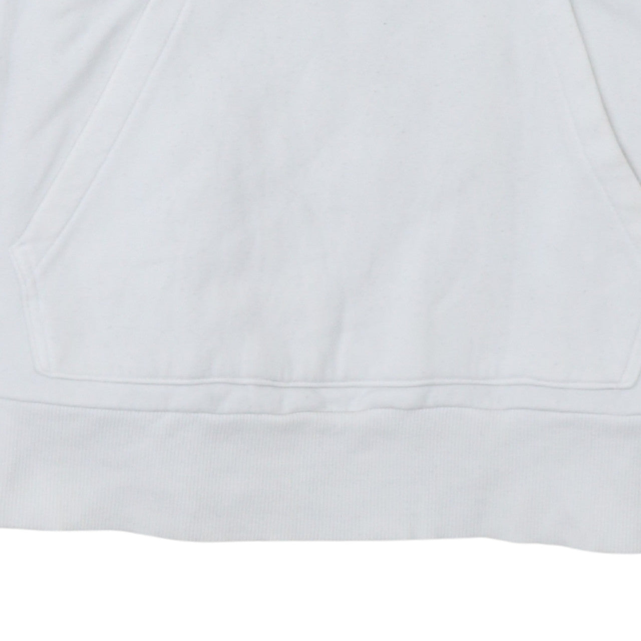 Adidas Women White Pullover Hoodie Size 16-18 Logo Print Casual