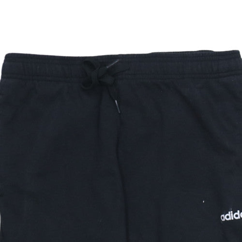 Adidas Women’s Black Jogger Trousers Size S Fleece Activewear