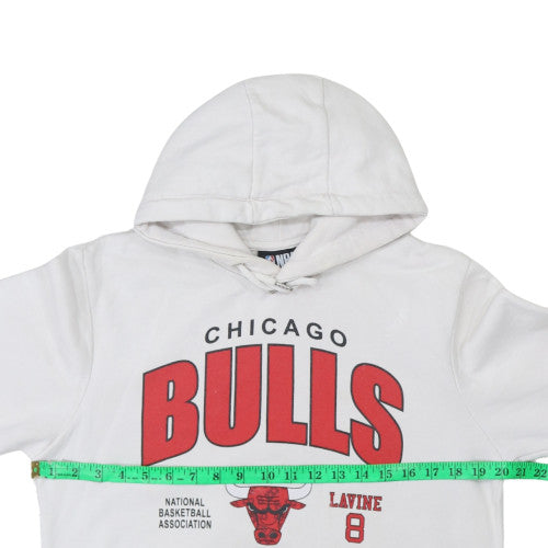 Primark NBA Chicago Bulls White Men's Pullover Hoodie Size S