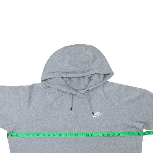 Nike Women’s Grey Pullover Hoodie XL Cotton Blend Sportswear