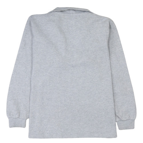 Nike Mens Grey 1/4 Zip Fleece Sweatshirt Size M Regular Fit