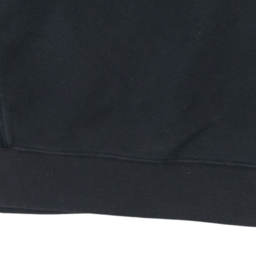 Champion Womens Black Small Reverse Weave Crew Neck Sweatshirt