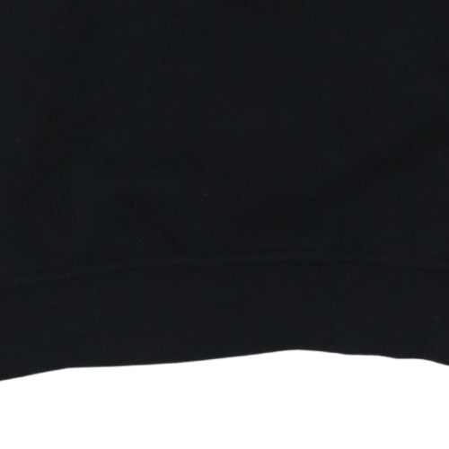 Divided Mens Black Mona Lisa Art Print Pullover Sweatshirt M