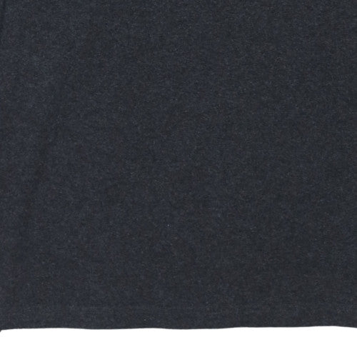 Carhartt Men's Black Loose Fit Logo Long Sleeve Pullover Sweatshirt L