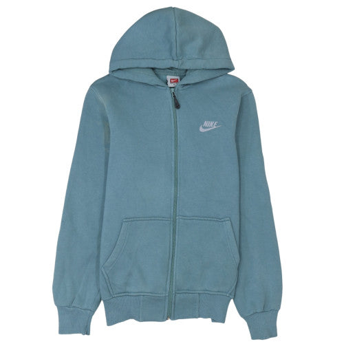 Nike Men's Blue Full Zip Hoodie XL Fleece Sweatshirt