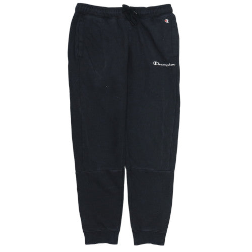 Champion Womens Black Small Jogger Sweatpants Cotton Blend
