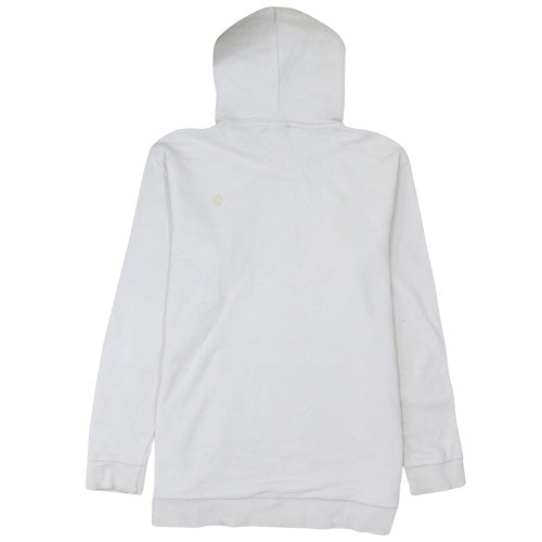 Adidas Men's White XL Pullover Hoodie with Logo