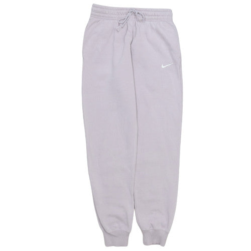 Nike Womens Grey XS Jogger Sweatpants Elastic Waist Fleece Trousers