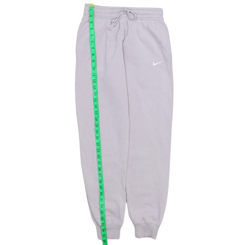 Nike Womens Grey XS Jogger Sweatpants Elastic Waist Fleece Trousers