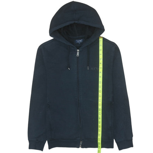 Armani Jeans Men’s Blue Full Zip Hoodie L Regular Fit