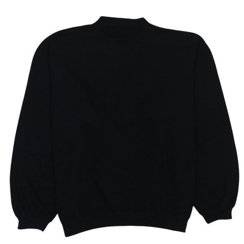Camps Basic Men's Black XL Pullover Sweatshirt Vintage Sports Logo