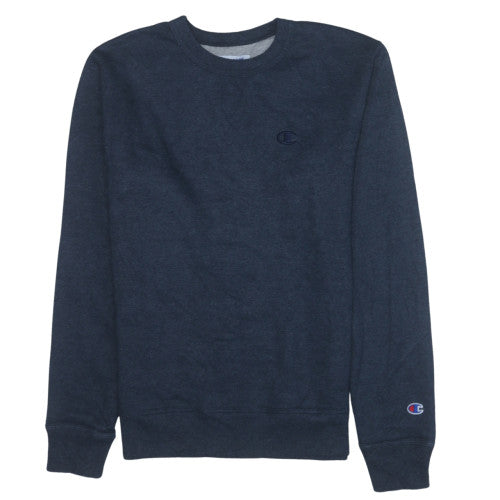 Champion Men's Blue Crew Neck Pullover Sweatshirt Size S