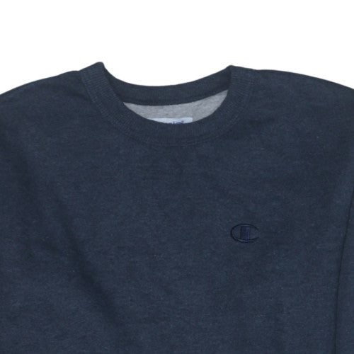 Champion Men's Blue Crew Neck Pullover Sweatshirt Size S