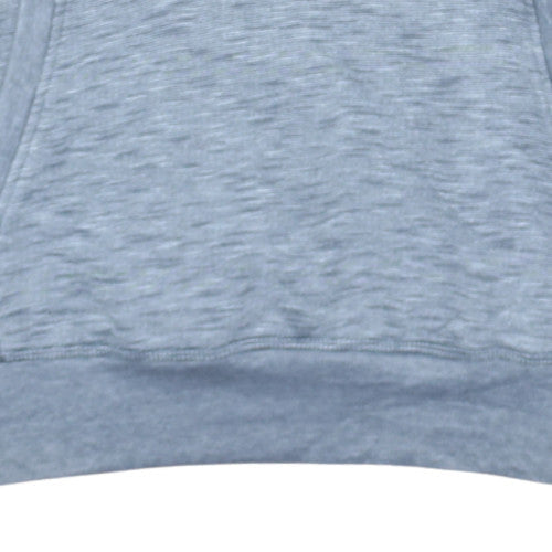 Diesel Men's Grey Pullover Hoodie L Logo Fleece Sweatshirt