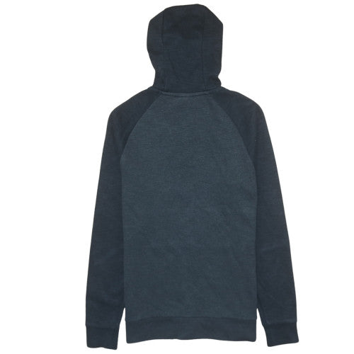 Nike Men's Black Small Full Zip Hoodie Cotton Blend Casual